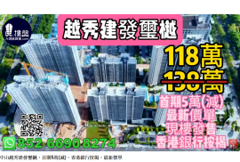 中山越秀建發璽樾，首期5萬(減)，香港銀行按揭，最新價單